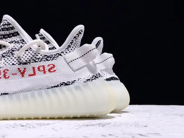 Boost Yeezy White Black Adidas Zebra CP9654 V2 350 0523